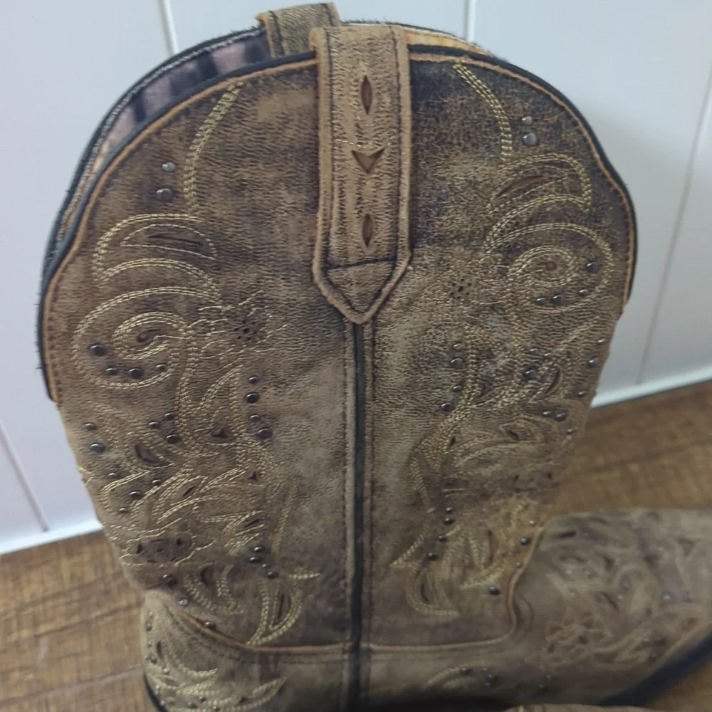 Laredo Vanessa Embroidered Western Cowboy Boots - Picture 6 of 12